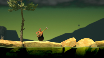 Getting Over It with Bennett Foddy screen