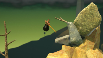 Getting Over It with Bennett Foddy screen