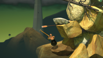 Getting Over It with Bennett Foddy screen