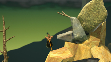 Getting Over It with Bennett Foddy screen